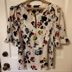 Ann Taylor Floral Shirt